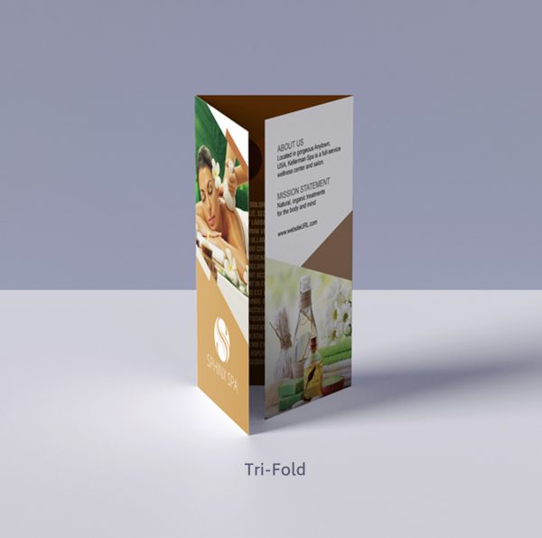 8.5" x 14" Tri-Fold Brochure printed by netfishes in Carthage, MO
