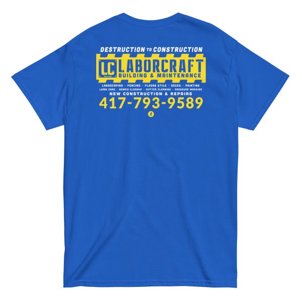 Laborcraft Building & Maintenance Unisex Graphic Tee - Image 3